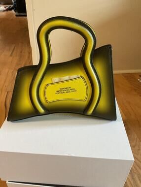 NIB MSCHF GSCT Bag - Global Supply Chain Telephone Handbag - Fade To Yellow